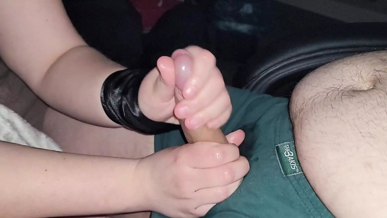 Giving sensual Edging Handjob allowed