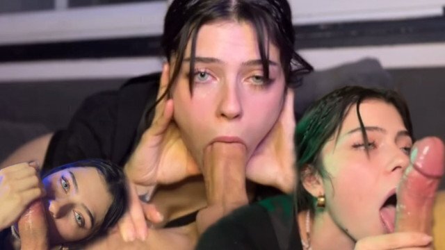 hermanastra permiso cogerle apretada boca cambio acabarle cara