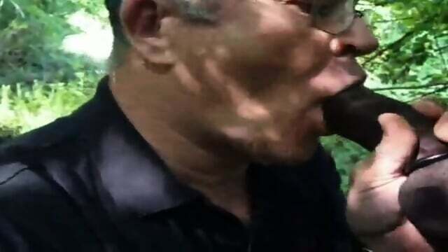 Sucking Black Outdoors