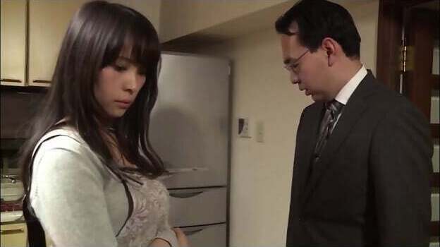 Japanese brunette,big Kasai hard fucked