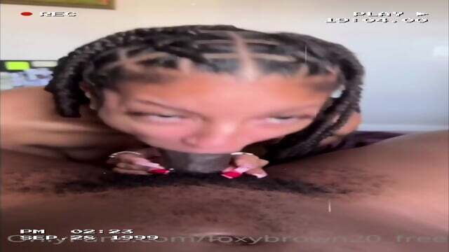 Busty brunette gets fucked hard black