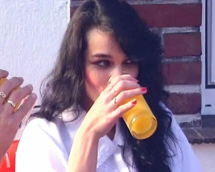 Pretty German doll fucked music studio horny couple