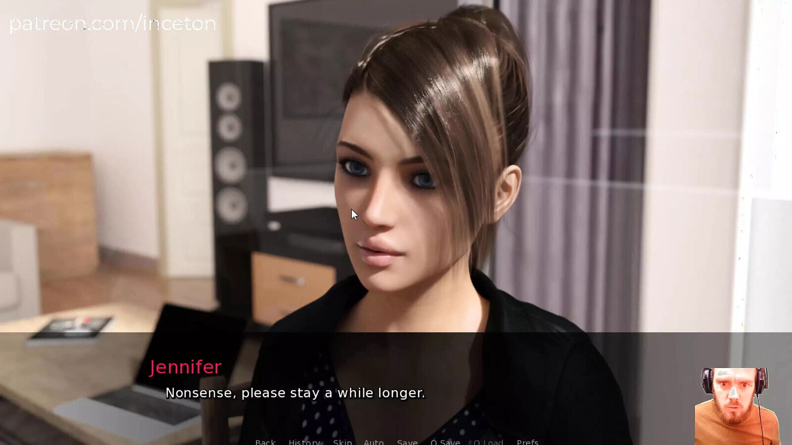 Inside Jennifer Laurie made really hard then used cucumber