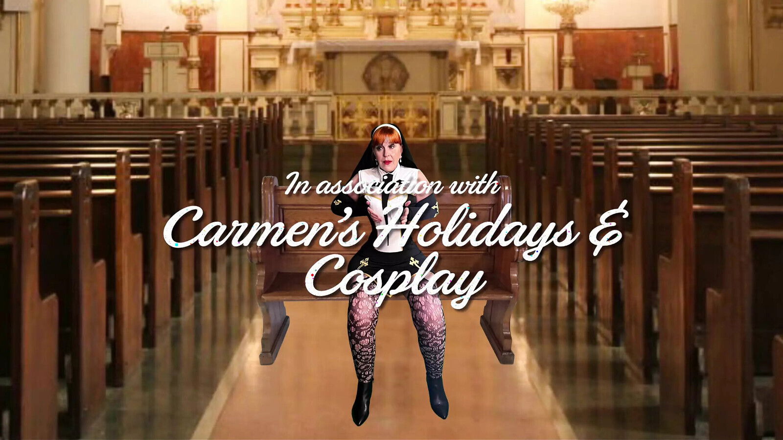 Granny Mary Carmen's Heretical Suck Fuck Creampie with Monsignor Michael