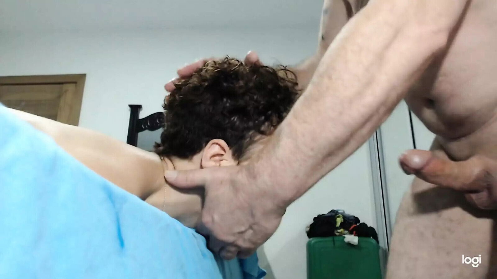 Cheating Husband with Neighbor, Screaming From Strong Orgasm, Pussy, Deepthroat.