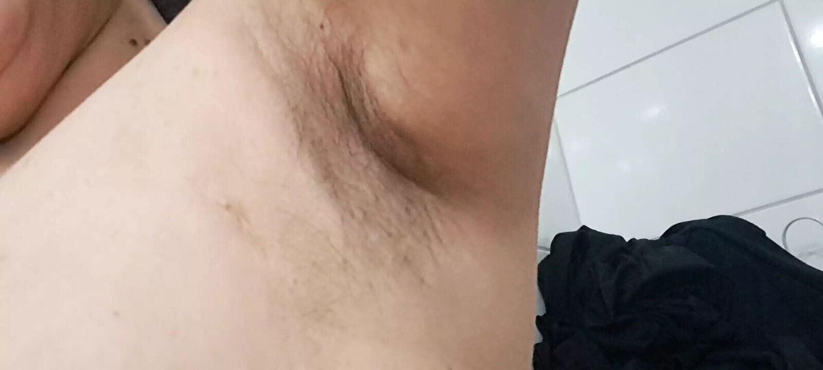 Wife hair pussy, armpits growing hair shows adorable