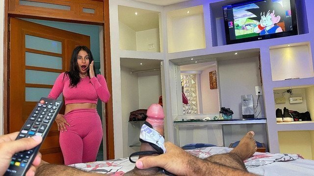 Mientras está gimnasio espero habitación dura polla Jenifer play