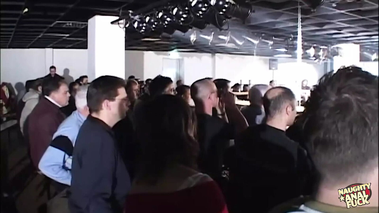 Audience Watches with Three Sluts Receive During Foursome Stage