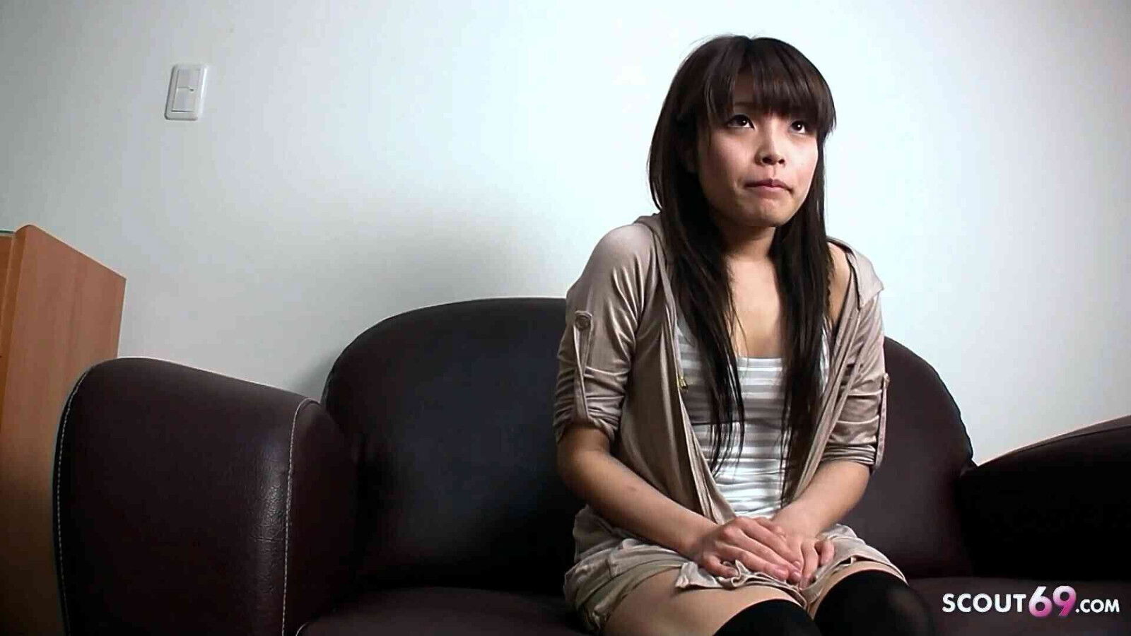 Cute Japanese Virgin Teen Seduce uncensored Creampie Fuck