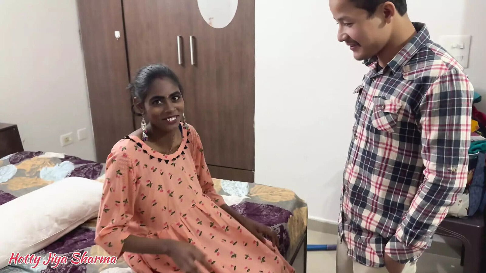 stepsister made stepbrother happy feeding milk