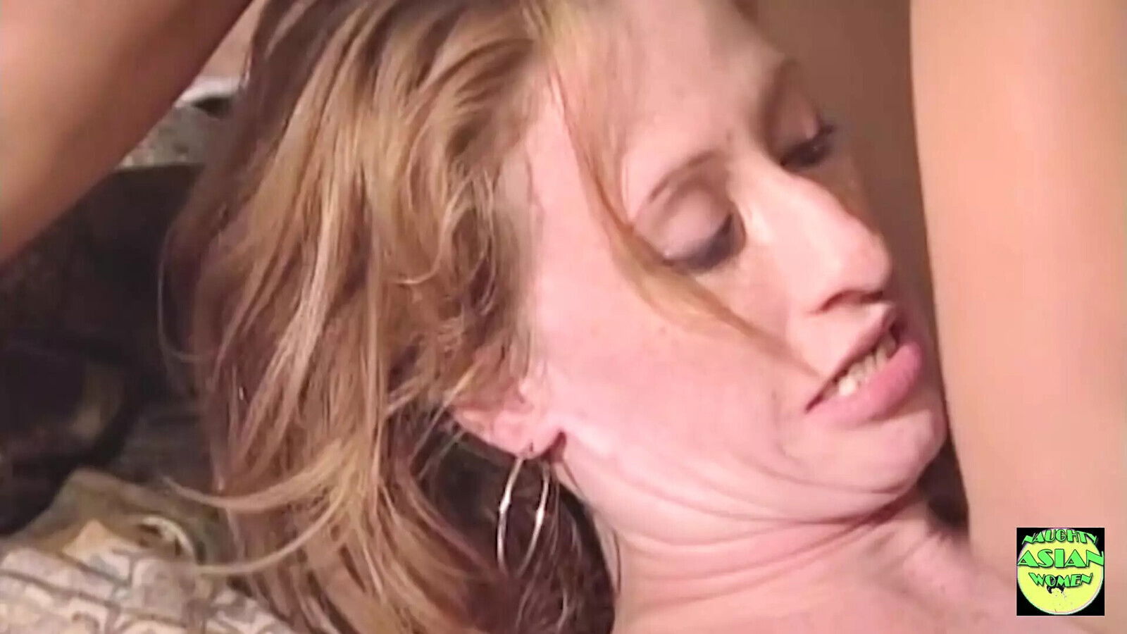 Kinky Blonde Shares with Fabulous Asian Exciting Threesome