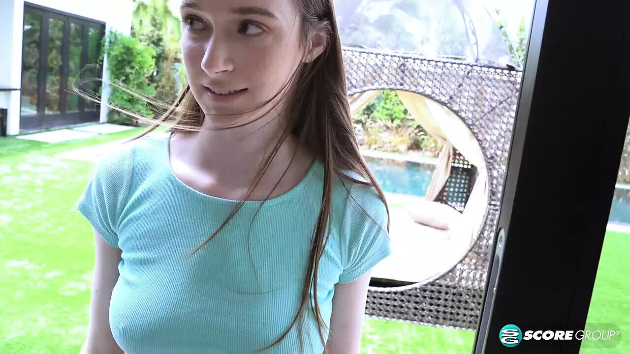 Tall teen Hazel fucks older multiple positions