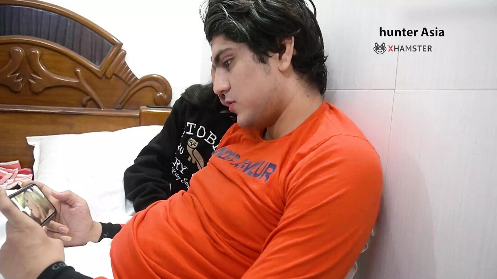 Teenager Recording Video after watching Porn