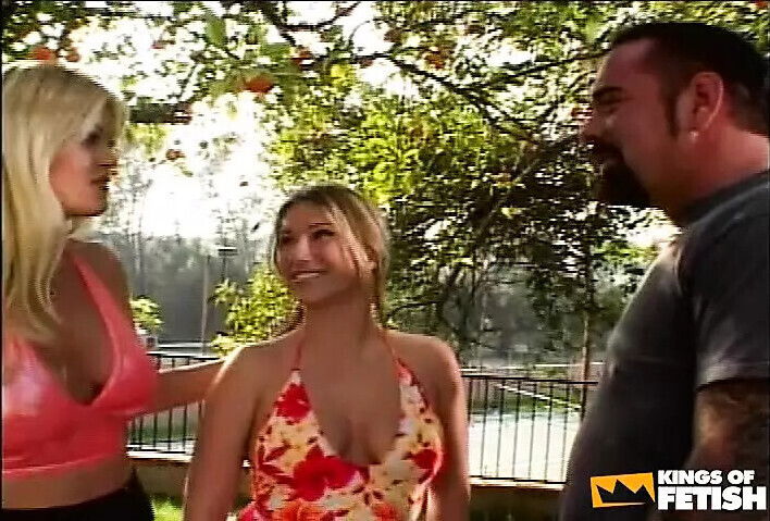 Cute Teen Gets Tight Holes Drilled Deep Tattooed Outside After Short Interview