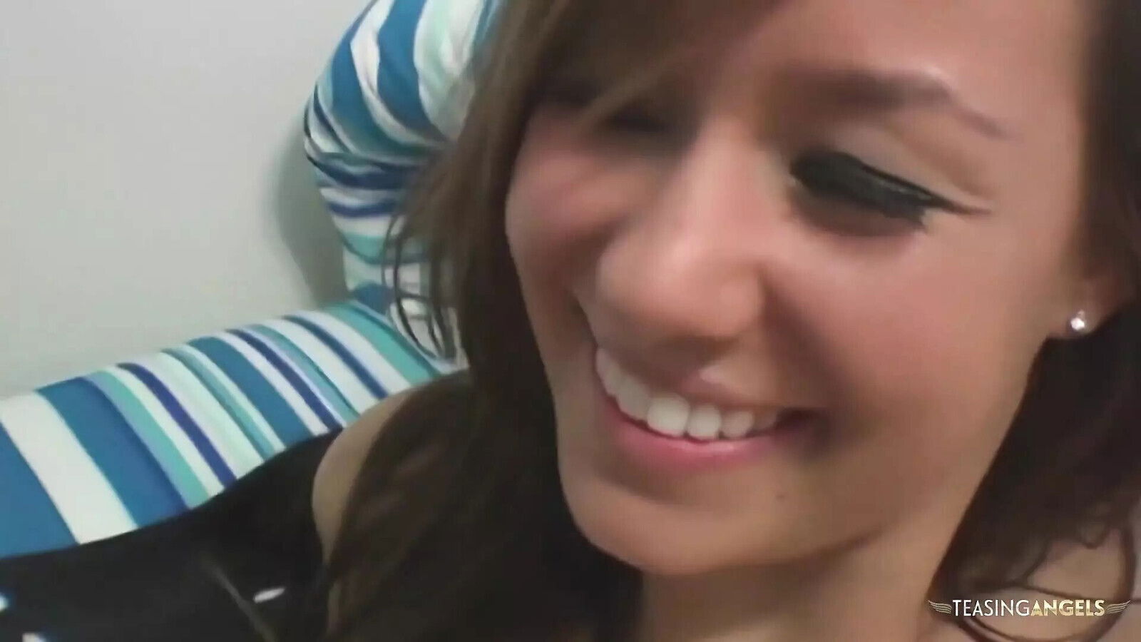 Bringing Camera Into Bedroom Made Brunette Extra When Being Pounded Mercilessly.