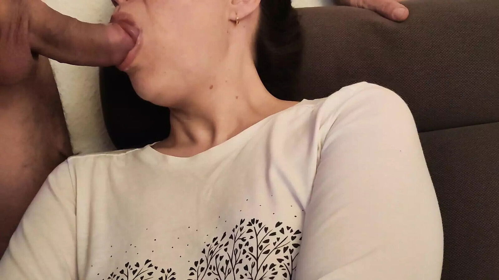 fuck mouth fill with while watches