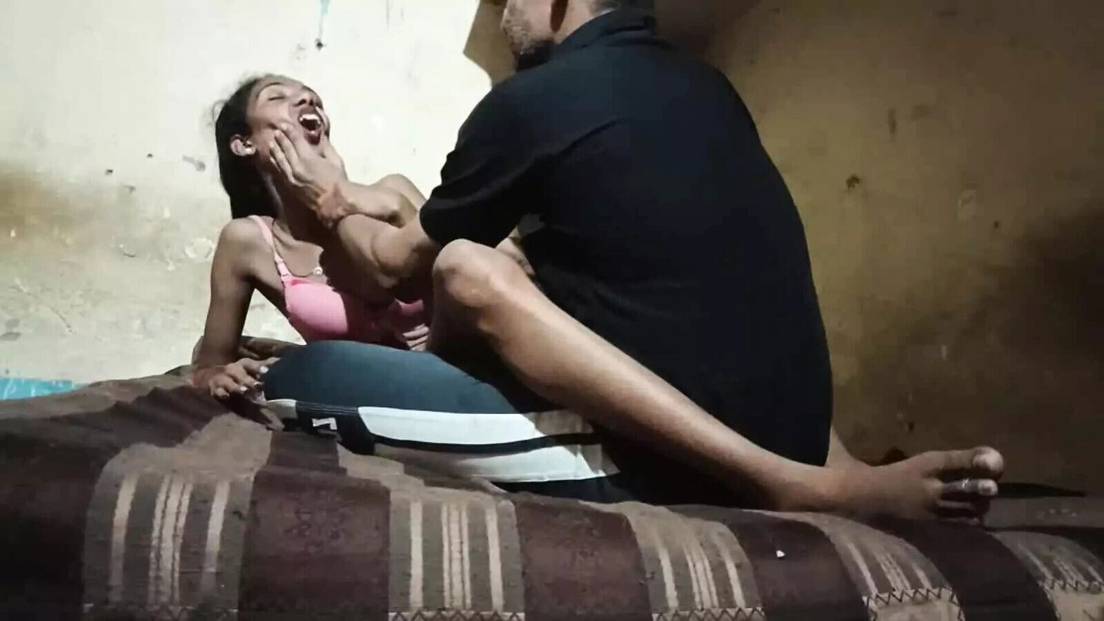 Hardcor fuck first time with husbund