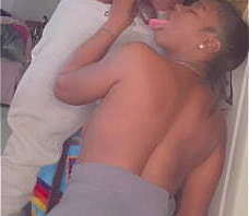 AFTER THE PARTY NAUGHTY STEPSISTER SUCKS MY 11 INCH COCK