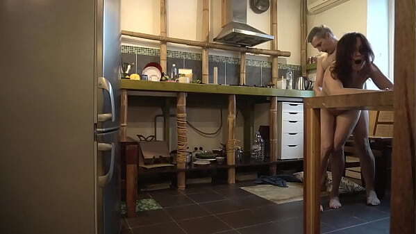 Homemade step fuck with submissive young brunette (Sweet Lady)