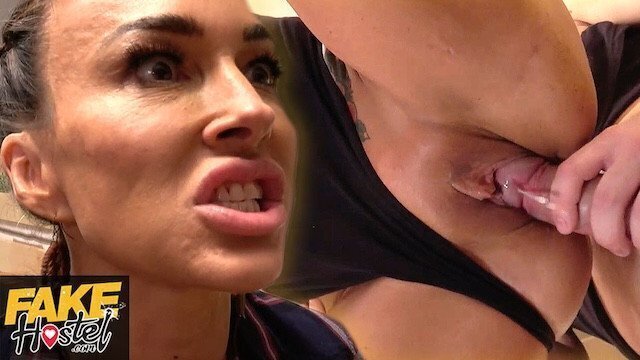 Fake Hostel Scamming Scot creampies angry Busty MILF