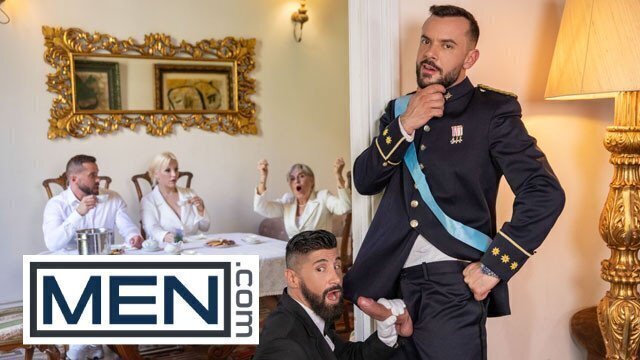 Prince Peter Rims Fingers Justin Jett's Tight Hole, Then Fucks Deep Hard