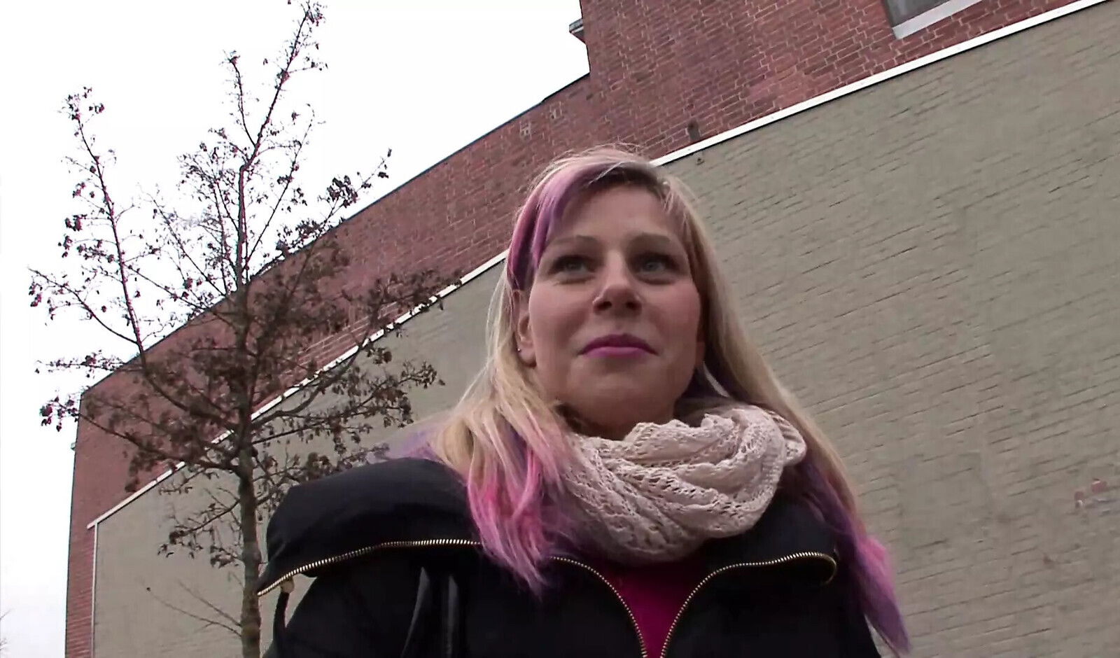 Interracial wild blonde german bitch