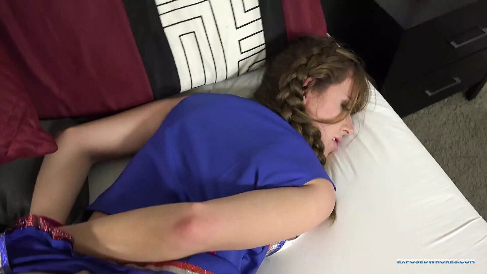 Katie Star Step Brother Finds Laying There Tied Naked