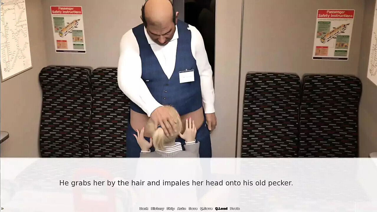 Indecent desires cant believe blowjob train