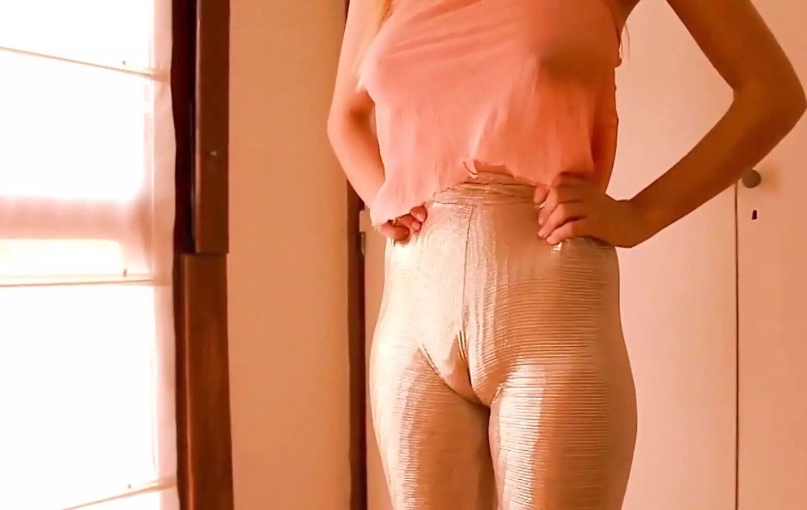 Homemade Video Playing with Busty Amateur Latina's Pussy Booty