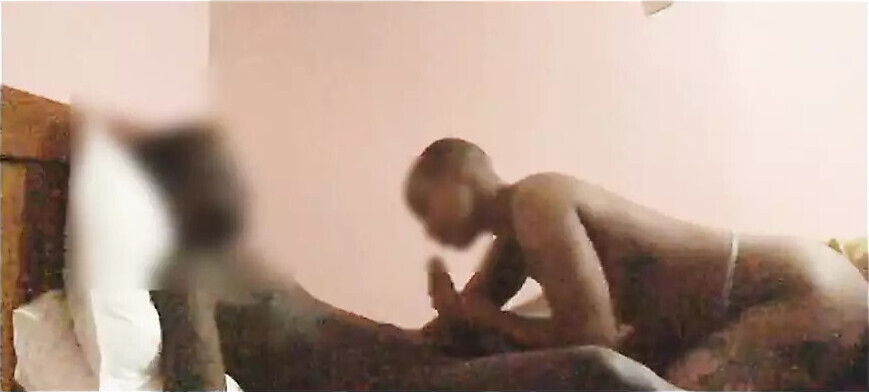 Ebony stepmom seduces rides stepson's