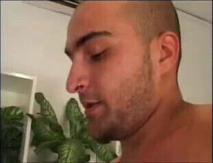 Mature chick swallows