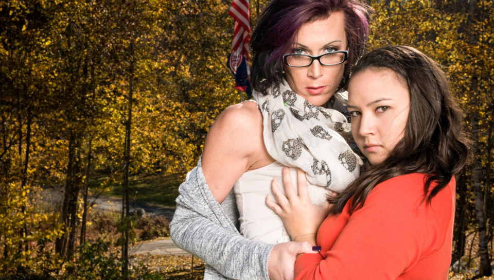 Danica Dane & River Stark in My TS Teacher - TransSensual