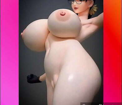 mu&ntilde_equitas: Cattleya calatita exhibiendo enormes tetas gran culo, colecci&oacute_n megahouse: tetas masivas