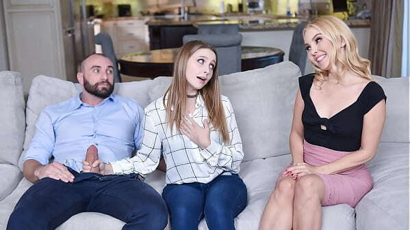 Laney Grey Having Threesome with Parents Xfoster