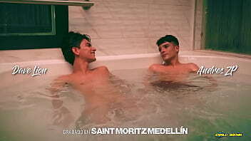 Hot Twink Andres ZP Fucking Dave Lion'_s Great Ass Bareback And Covering Him In Cum