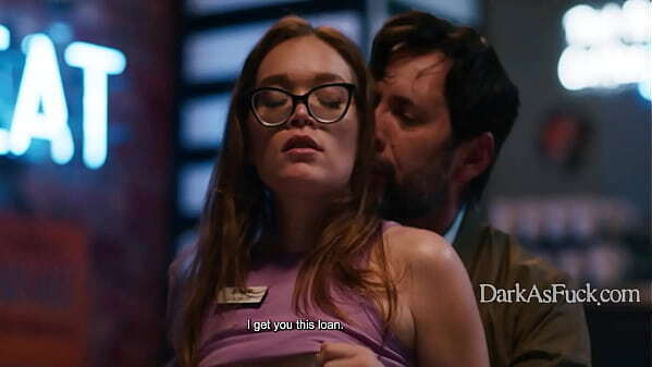 Horrid Banker Takes Advantage Poor College Girl Trying Save Family Business