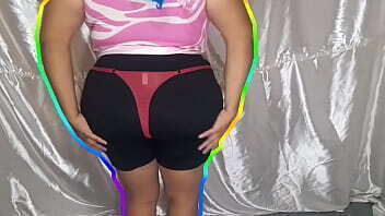 Mostrando como me queda mi ropa interior #2