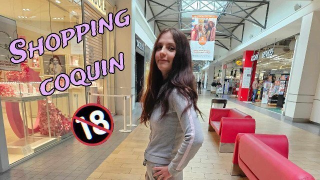 demi soeur doigte dans magasin faire