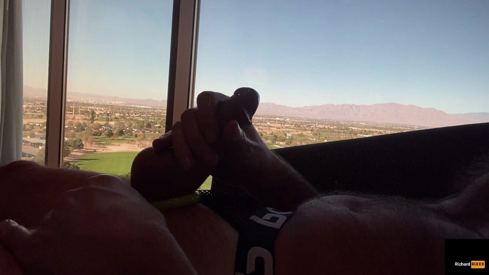 Richard RiXXX Stroking with view