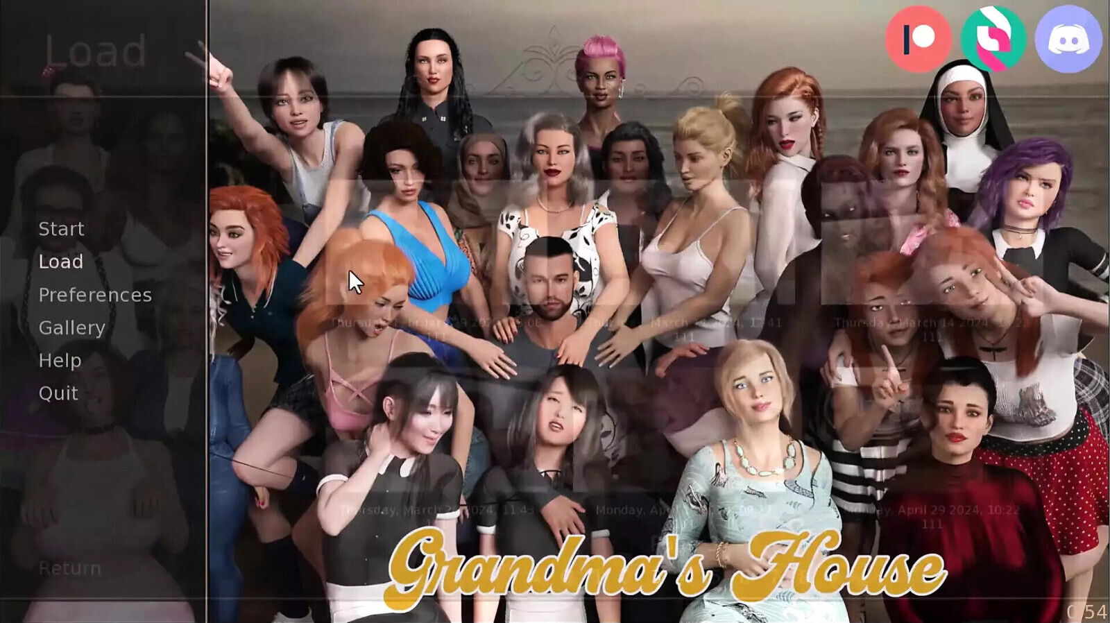 Grandmas House Thomas Ladies Sum.