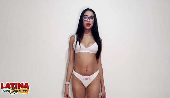 Latina Porn Casting Year Skinny Slut Gets Pussy Stretched Creampie