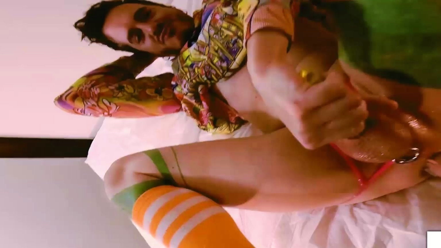 Bottom Axel Abysse Rides Dildo Yoshi Kawasaki After Fisting