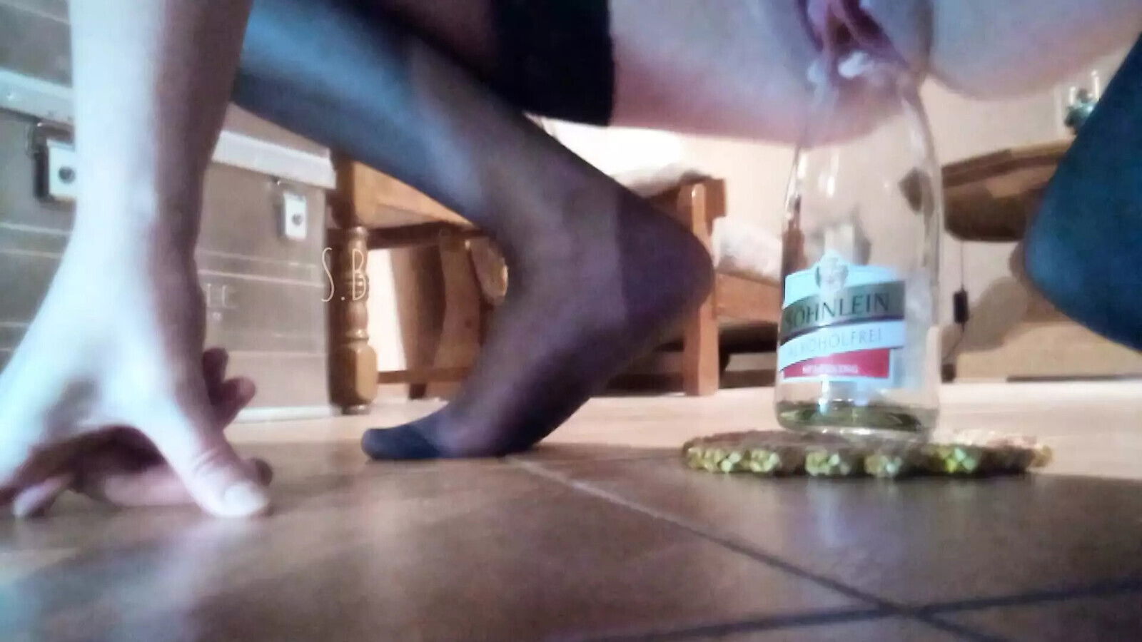 Really Dirty Ride Champaign Bottle