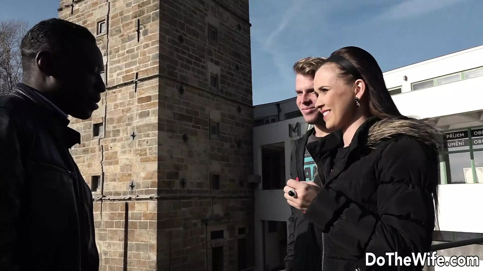 Cuckold Eats Pussy Wife Ally Style Takes Black Bone