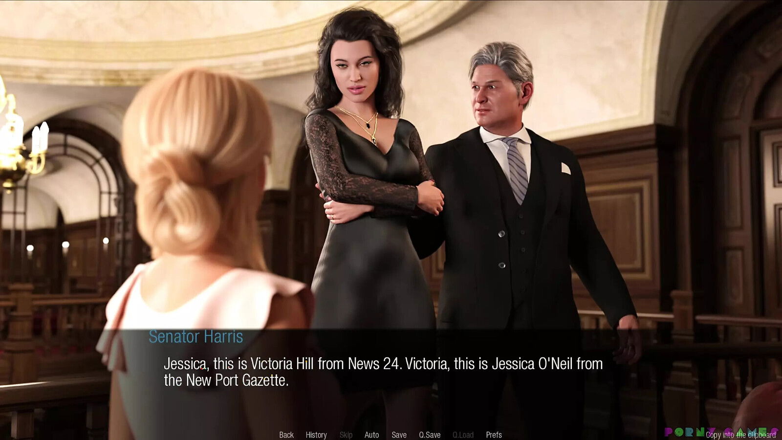 Jessica O'neil's Hard News Stoper Night with Friend