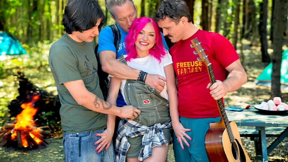 Foursome! Share Girlfriend Fuck Outdoors Freeuse Fantasy