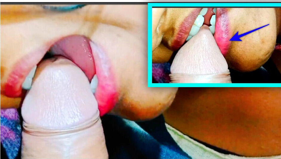 Erotic Blowjab Eating bite.she want .pee hole toung twist want mouth