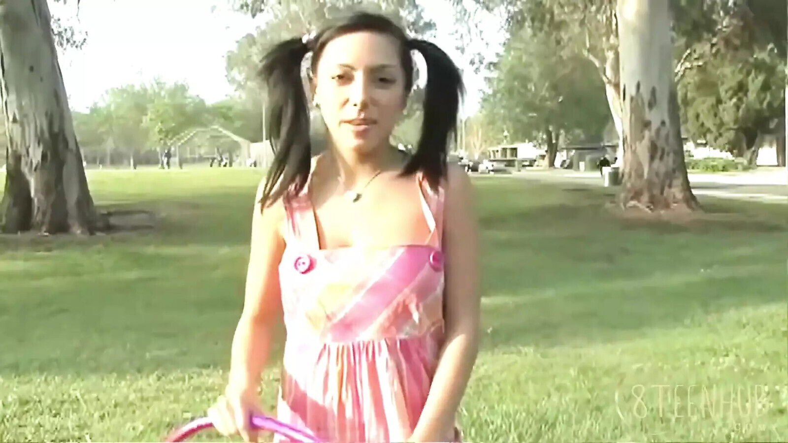 Sexy Dark Haired Teen Gets Fucked Takes Mouth