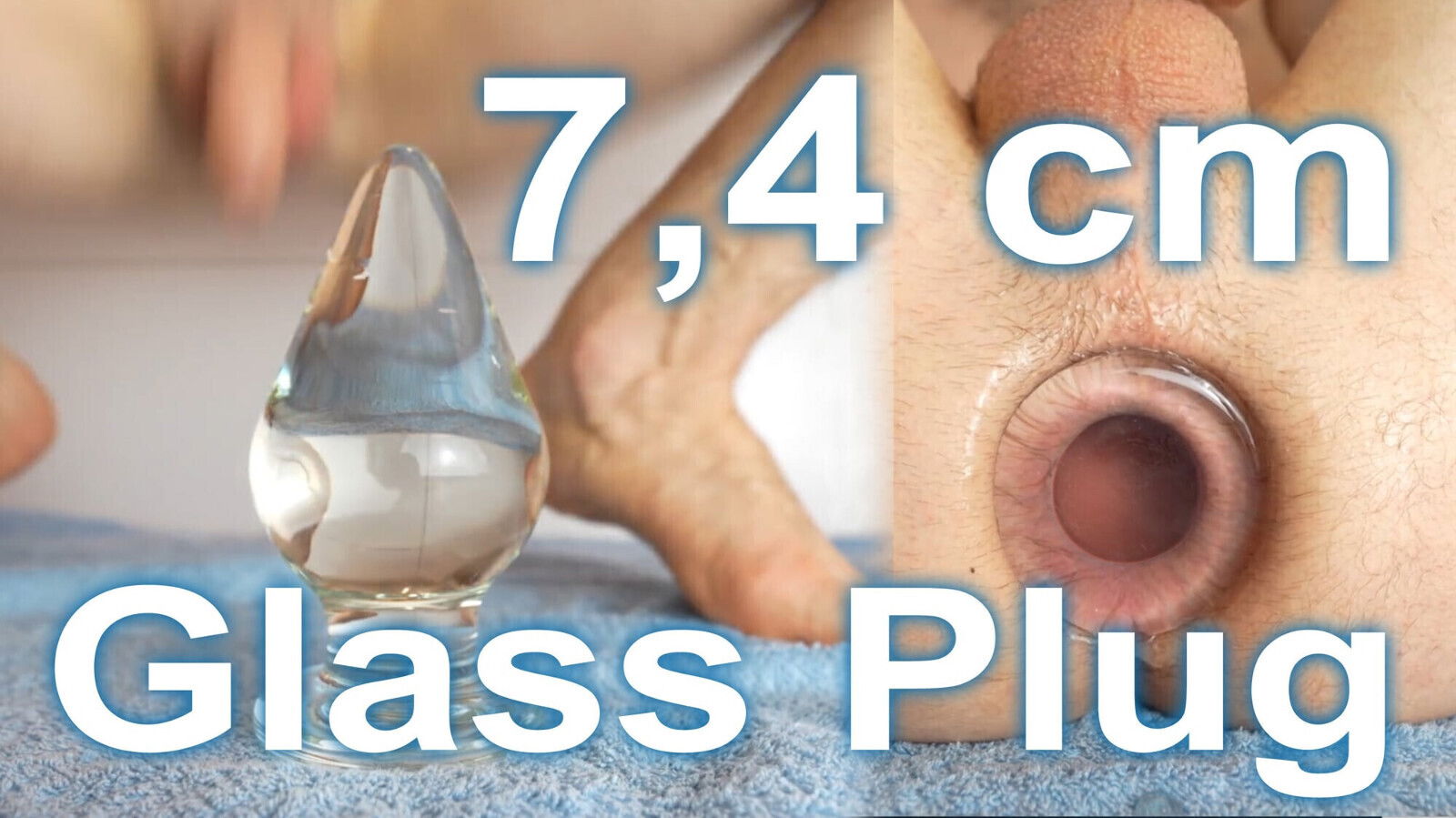 Glass Plug Orgasms Handsfree