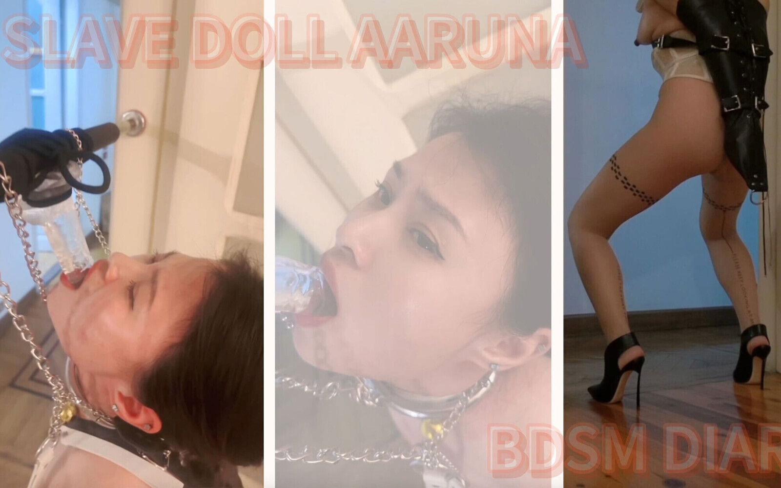 Slave Doll Aaruna Diary (crate Escape Masturbate Chastity Belt Orgasm Squirting, Butt Plug)